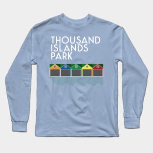Thousand Islands Park House Boats Long Sleeve T-Shirt